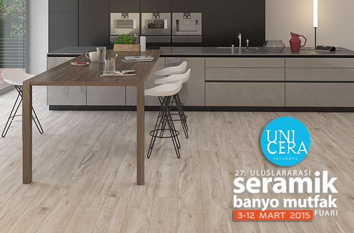 Graniser Seramik trend yaratacak yepyeni serileri ile bu yılda Unicera Fuarı'nda